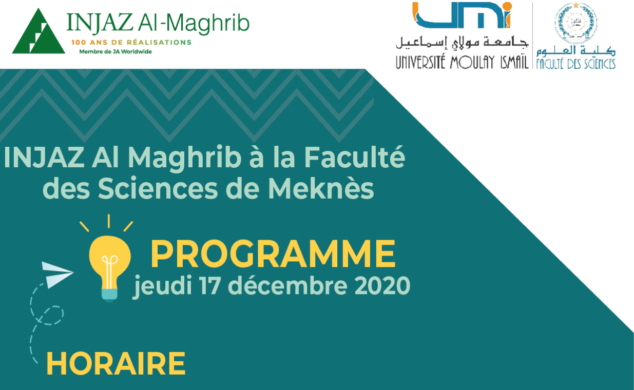 INJAZ Al-Maghrib à La Faculté des Sciences de Meknès