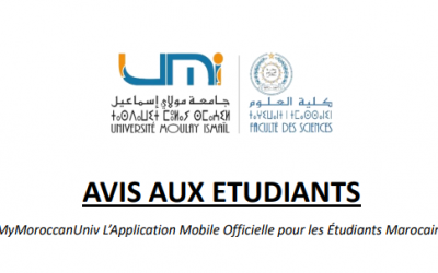 Avis aux étudiants